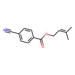 4-Cyanobenzoic acid, 3-methyl-2-enyl ester