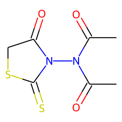 Rhodanine, n-diacetylamino-