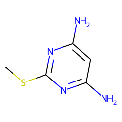 4,6-Pyrimidinediamine, 2-(methylthio)-