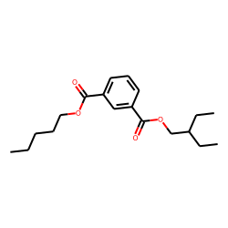 Isophthalic acid, 2-ethylbutyl pentyl ester