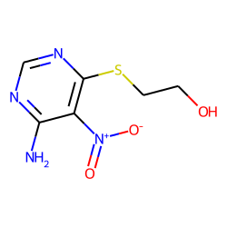 Ethanol, 2-[(6-amino-5-nitro-4-pyrimidinyl)thio]-