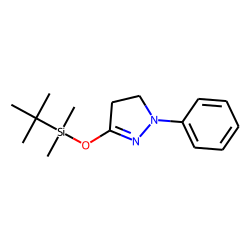 3-(tert-Butyldimethylsilyloxy)-1-phenyl-4,5-dihydro-1H-pyrazole