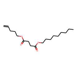 Succinic acid, nonyl pent-4-enyl ester