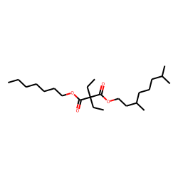 Diethylmalonic acid, 3,7-dimethyloctyl heptyl ester