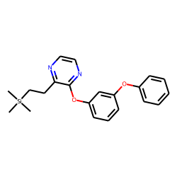 2-(M-phenoxyphenoxy)-3-(2-trimethylsilylethyl) pyrazine