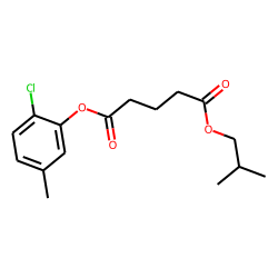 Glutaric acid, 2-chloro-5-methylphenyl isobutyl ester