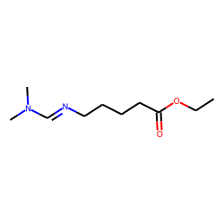 5-Aminovaleric acid, N-dimethylaminomethylene-, ethyl ester