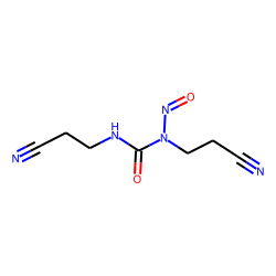 Urea, 1,3-bis(2-cyanoethyl)-1-nitroso-