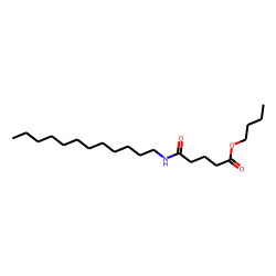 Glutaric acid, monoamide, N-dodecyl-, butyl ester