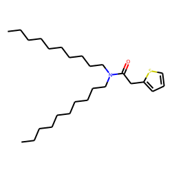 2-Thiopheneacetamide, N,N-didecyl-