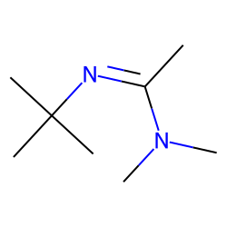 (CH3)2N-C(CH3)=N(t-C4H9)
