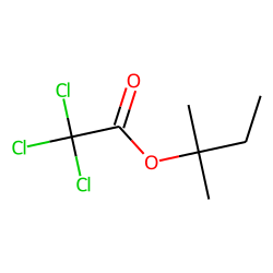 Acetic acid, trichloro, 1,1-dimethylpropyl ester
