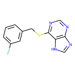 Purine, 6-(m-fluorobenzylthio)-