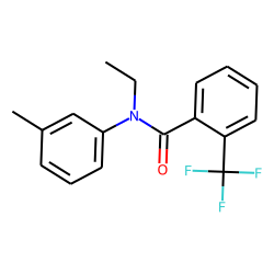 Benzamide, N-ethyl-N-(3-methylphenyl)-2-trifluoromethyl-