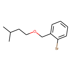 2-Bromobenzyl alcohol, 3-methylbutyl ether