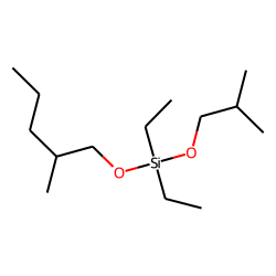 Silane, diethylisobutoxy(2-methylpentyloxy)-