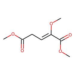 2-Pentenedioic acid, 2-methoxy-, dimethyl ester