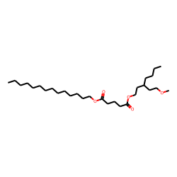 Glutaric acid, 3-(2-methoxyethyl)heptyl tetradecyl ester