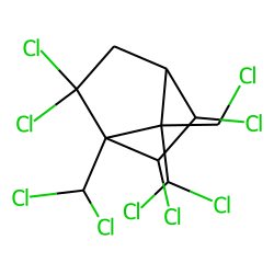 2,2,5-endo,6-exo,8b,8c,9c,10a,10c-nonachlorobornane