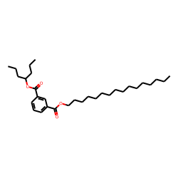 Isophthalic acid, hexadecyl 1-propylbutyl ester