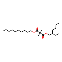 Dimethylmalonic acid, decyl 2-ethylhexyl ester