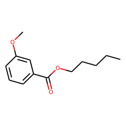 m-Methoxybenzoic acid, pentyl ester