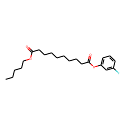 Sebacic acid, 3-fluorophenyl pentyl ester