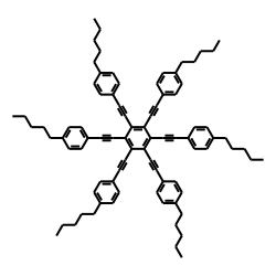Hexakis[(4-pentylphenyl)ethynyl]benzene