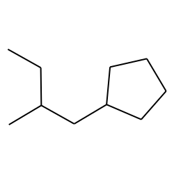 Cyclopentane, (2-methylbutyl)-