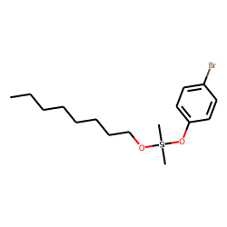 Silane, dimethyl(4-bromophenoxy)octyloxy-