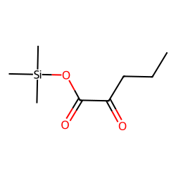 2-ketovaleric acid TMS