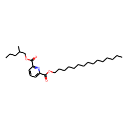 2,6-Pyridinedicarboxylic acid, 2-methylpentyl pentadecyl ester
