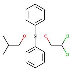 Silane, diphenyl(2,2-dichloroethoxy)isobutoxy-