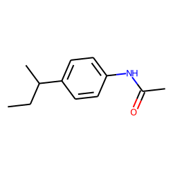 Acetanilide, 4(2'-butyl)-