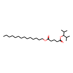 Glutaric acid, 2,4-dimethylpent-3-yl tetradecyl ester
