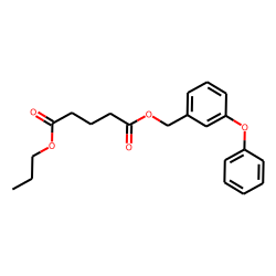 Glutaric acid, 3-phenoxybenzyl propyl ester