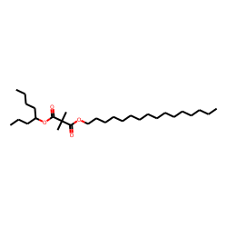 Dimethylmalonic acid, hexadecyl 4-octyl ester