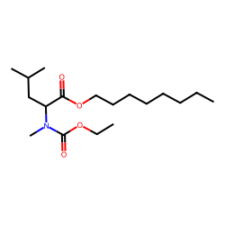 L-Leucine, N-ethoxycarbonyl-N-methyl-, octyl ester