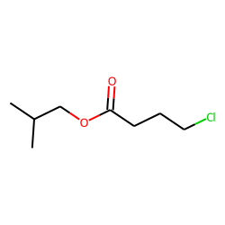 Butanoic acid, 4-chloro, 2-methylpropyl ester