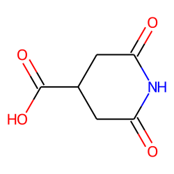 Isonipecotic acid, 2,6-dioxo-