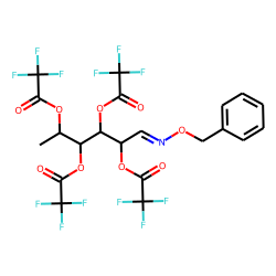 L-(-)-Fucose, tetrakis(trifluoroacetate), benzyloxime (isomer 1)