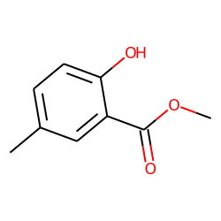 Benzoic acid, 2-hydroxy-5-methyl-, methyl ester