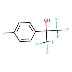 4-methyl-«alpha»,«alpha»-bis(trifluoromethyl)benzyl alcohol
