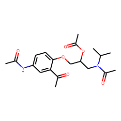 Acebutolol hydrolysed, acetylated