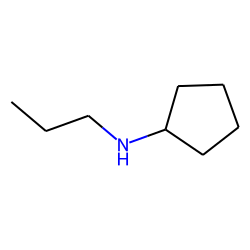 cycloamyl-n-propyl-amine