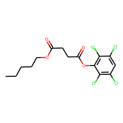 Succinic acid, pentyl 2,3,5,6-tetrachlorophenyl ester