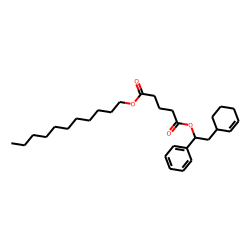 Glutaric acid, 1-phenyl-2-(3-cyclohexenyl)ethyl undecyl ester