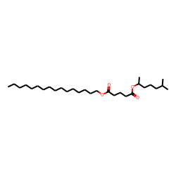 Glutaric acid, hexadecyl 6-methylhept-2-yl ester