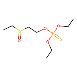 O,O-Diethyl O-2-ethylsulfinylethyl phosphorothioate