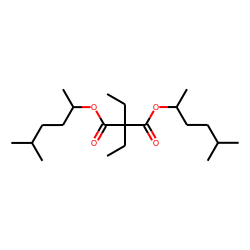 Diethylmalonic acid, di(5-methylhex-2-yl) ester